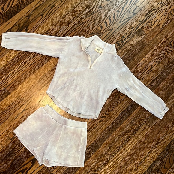 Madewell Tops - Madewell | Tie Dye Sweat Suit